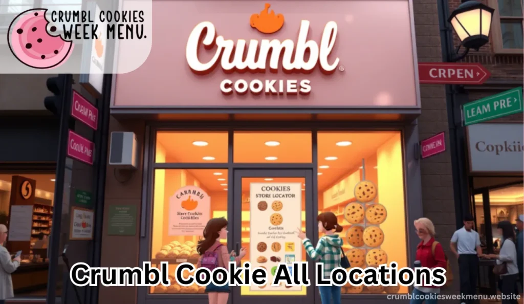 Crumbl Cookie All Locations